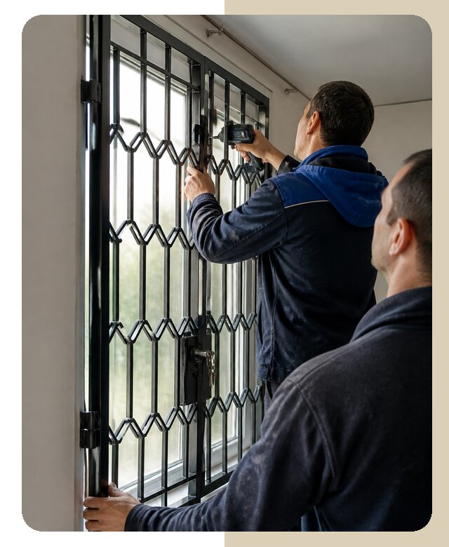 Установка распашных решеток в Южном-Сахалинске цена от 6715 р. | ДвериЛегко-Южн